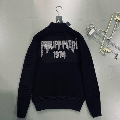 Wholesale Philipp Plein PP Jackets Long Sleeved For Men #1229156 $102.00 USD, Wholesale Quality Replica Philipp Plein PP Jackets