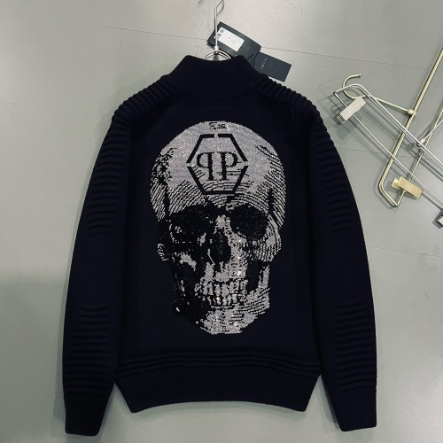 Wholesale Philipp Plein PP Jackets Long Sleeved For Men #1229157 $102.00 USD, Wholesale Quality Replica Philipp Plein PP Jackets