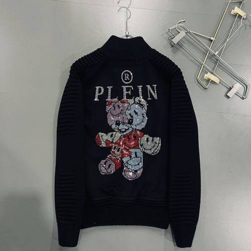 Wholesale Philipp Plein PP Jackets Long Sleeved For Men #1229159 $102.00 USD, Wholesale Quality Replica Philipp Plein PP Jackets