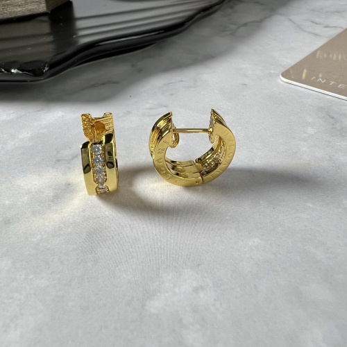 Wholesale Bvlgari Earrings For Women #1229192 $42.00 USD, Wholesale Quality Replica Bvlgari Earrings