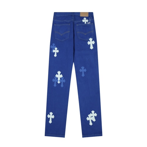 Replica Chrome Hearts Jeans For Unisex #1229244 $60.00 USD for Wholesale