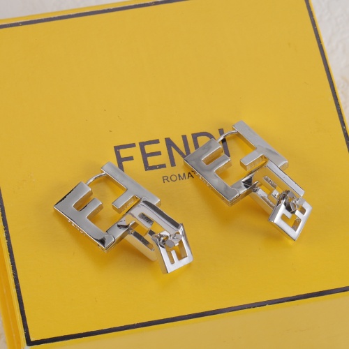 Replica Fendi Earrings For Women #1229336 $32.00 USD for Wholesale