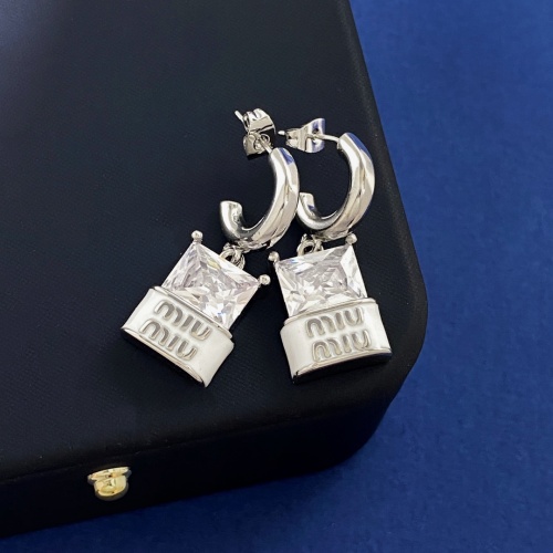 Wholesale MIU MIU Earrings For Women #1229455 $29.00 USD, Wholesale Quality Replica MIU MIU Earrings