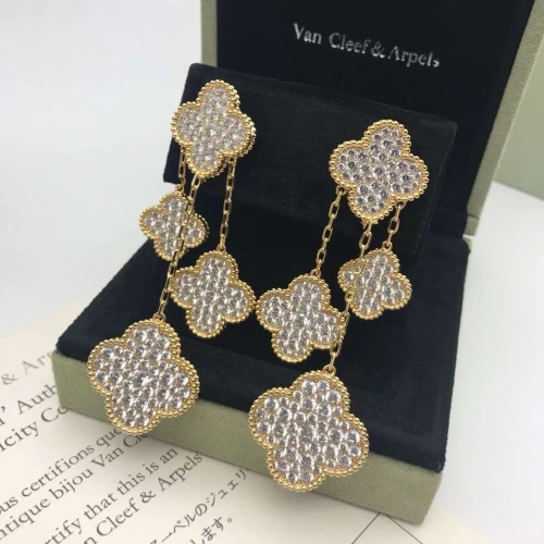 Wholesale Van Cleef &amp; Arpels Earrings For Women #1229468 $39.00 USD, Wholesale Quality Replica Van Cleef &amp; Arpels Earrings