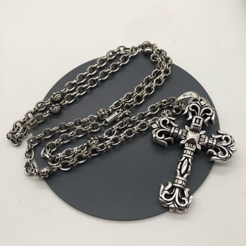 Wholesale Chrome Hearts Necklaces #1229472 $48.00 USD, Wholesale Quality Replica Chrome Hearts Necklaces