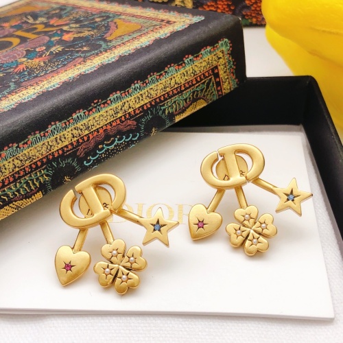 Replica Christian Dior Earrings For Women #1229508 $27.00 USD for Wholesale