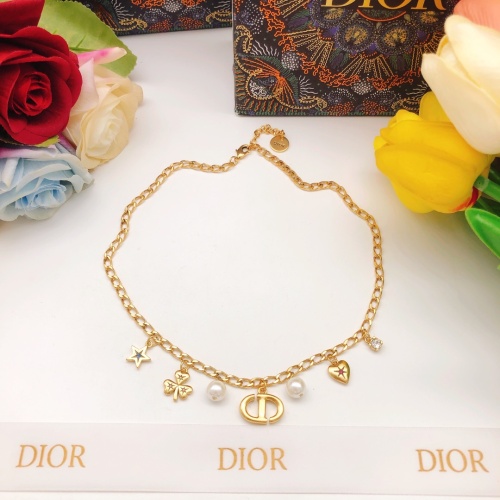 Wholesale Christian Dior Necklaces For Women #1229524 $32.00 USD, Wholesale Quality Replica Christian Dior Necklaces