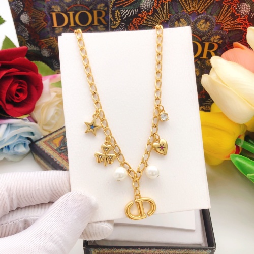 Replica Christian Dior Necklaces For Women #1229524 $32.00 USD for Wholesale