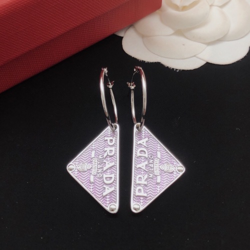 Replica Prada Earrings For Women #1229605 $32.00 USD for Wholesale