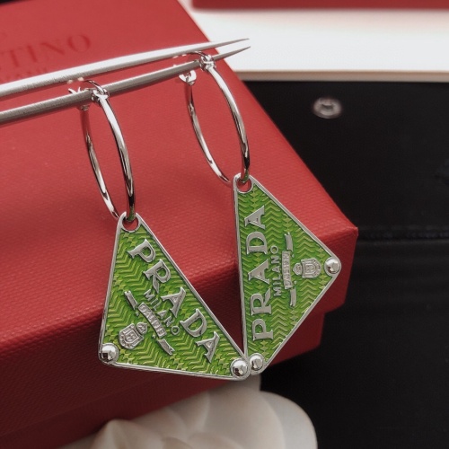 Wholesale Prada Earrings For Women #1229607 $32.00 USD, Wholesale Quality Replica Prada Earrings