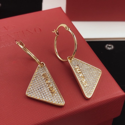 Replica Prada Earrings For Women #1229613 $32.00 USD for Wholesale