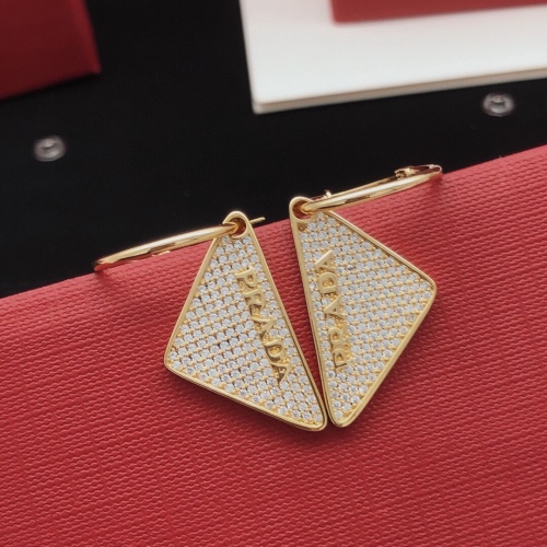 Replica Prada Earrings For Women #1229613 $32.00 USD for Wholesale