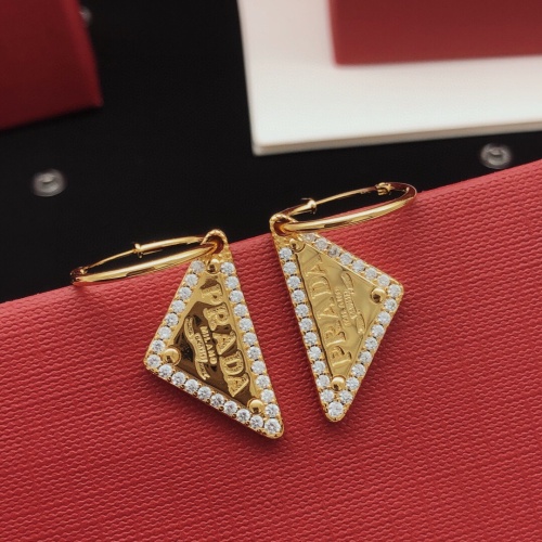 Replica Prada Earrings For Women #1229625 $32.00 USD for Wholesale