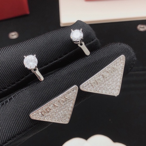 Replica Prada Earrings For Women #1229626 $32.00 USD for Wholesale