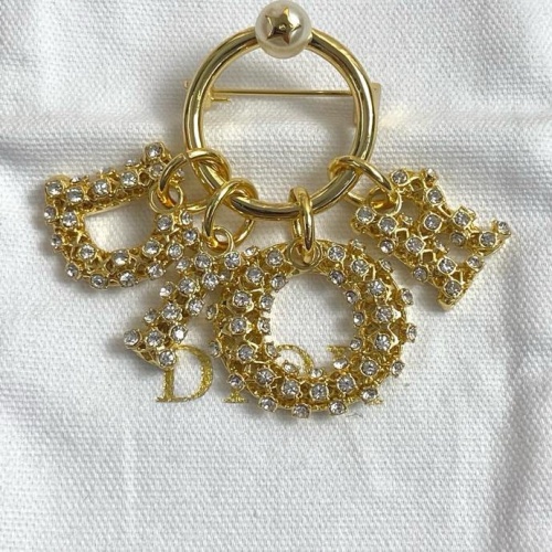 Wholesale Christian Dior Brooches For Women #1229736 $38.00 USD, Wholesale Quality Replica Christian Dior Brooches