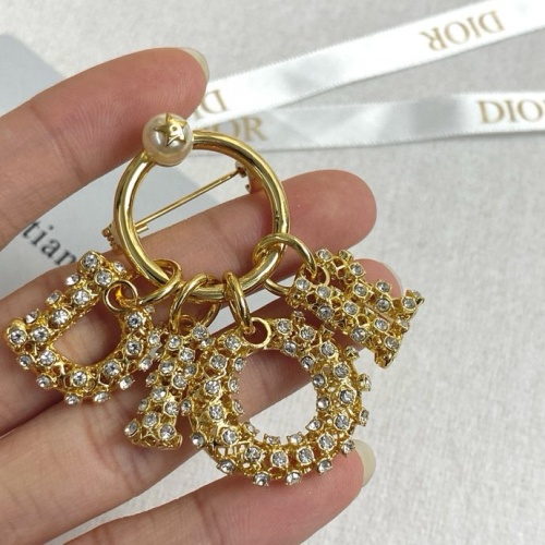 Replica Christian Dior Brooches For Women #1229736 $38.00 USD for Wholesale