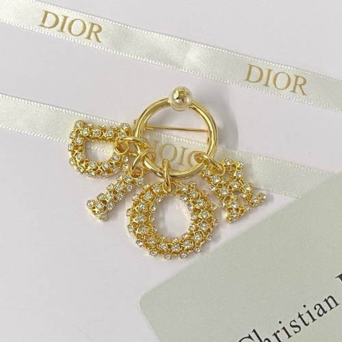 Replica Christian Dior Brooches For Women #1229736 $38.00 USD for Wholesale