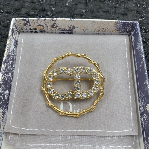 Replica Christian Dior Brooches For Women #1229766 $32.00 USD for Wholesale