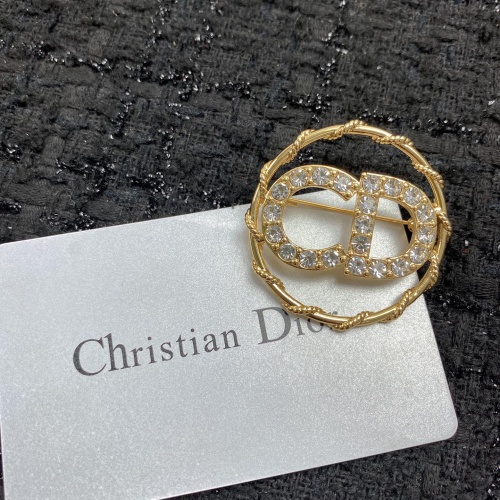 Replica Christian Dior Brooches For Women #1229766 $32.00 USD for Wholesale