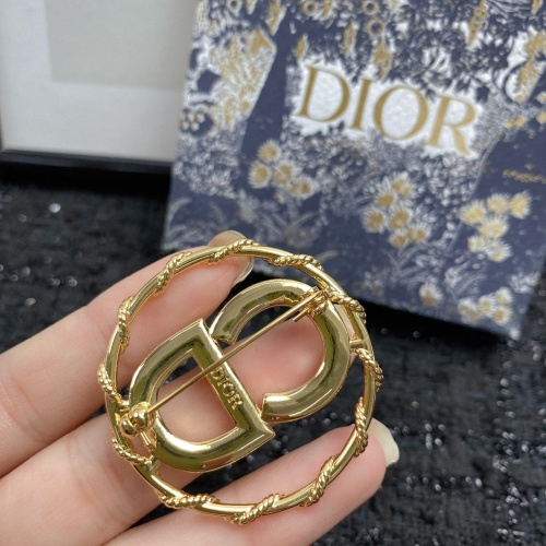 Replica Christian Dior Brooches For Women #1229766 $32.00 USD for Wholesale