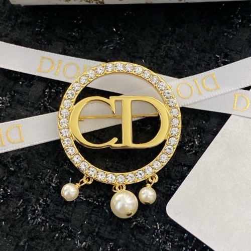 Wholesale Christian Dior Brooches For Women #1229773 $32.00 USD, Wholesale Quality Replica Christian Dior Brooches