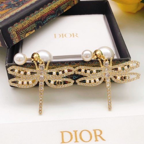 Replica Christian Dior Earrings For Women #1229774 $29.00 USD for Wholesale