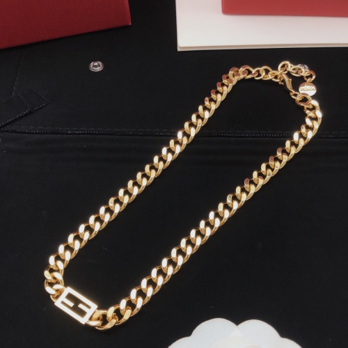 Replica Fendi Necklaces #1229798 $34.00 USD for Wholesale