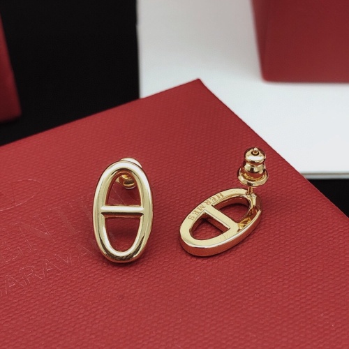 Replica Hermes Earrings For Women #1229834 $25.00 USD for Wholesale