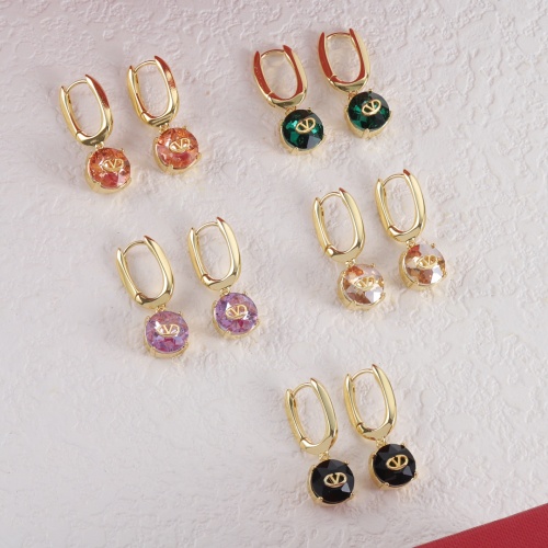 Replica Valentino Earrings For Women #1229837 $27.00 USD for Wholesale