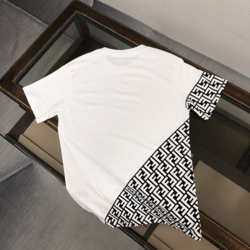 Replica Fendi T-Shirts Short Sleeved For Unisex #1229847 $39.00 USD for Wholesale