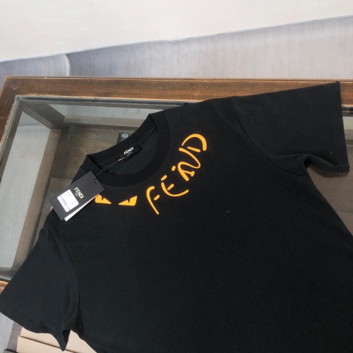 Replica Fendi T-Shirts Short Sleeved For Unisex #1229850 $39.00 USD for Wholesale