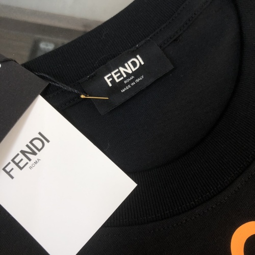 Replica Fendi T-Shirts Short Sleeved For Unisex #1229850 $39.00 USD for Wholesale