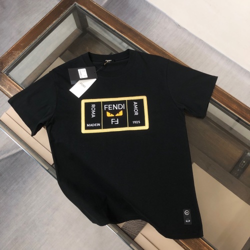 Wholesale Fendi T-Shirts Short Sleeved For Unisex #1229853 $39.00 USD, Wholesale Quality Replica Fendi T-Shirts