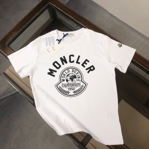 Wholesale Moncler T-Shirts Short Sleeved For Unisex #1229864 $39.00 USD, Wholesale Quality Replica Moncler T-Shirts