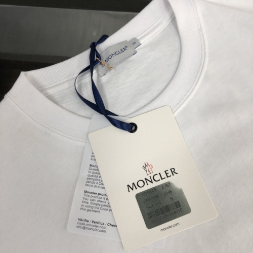 Replica Moncler T-Shirts Short Sleeved For Unisex #1229876 $39.00 USD for Wholesale