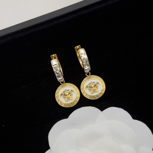 Wholesale Versace Earrings For Women #1229913 $27.00 USD, Wholesale Quality Replica Versace Earrings