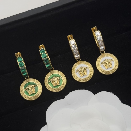 Replica Versace Earrings For Women #1229913 $27.00 USD for Wholesale