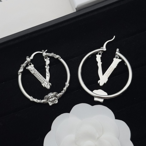 Replica Versace Earrings For Women #1229940 $32.00 USD for Wholesale