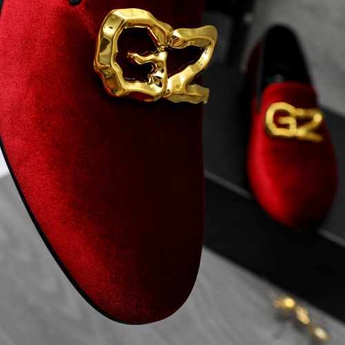 Replica Giuseppe Zanotti GZ Leather Shoes For Men #1230309 $76.00 USD for Wholesale