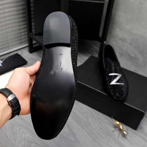 Replica Giuseppe Zanotti GZ Leather Shoes For Men #1230311 $76.00 USD for Wholesale