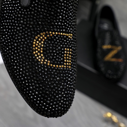 Replica Giuseppe Zanotti GZ Leather Shoes For Men #1230312 $76.00 USD for Wholesale