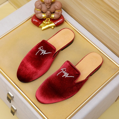 Wholesale Giuseppe Zanotti GZ Slippers For Men #1230313 $76.00 USD, Wholesale Quality Replica Giuseppe Zanotti GZ Slippers