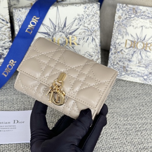 Wholesale Christian Dior AAA Wallets For Women #1230315 $85.00 USD, Wholesale Quality Replica Christian Dior AAA Wallets