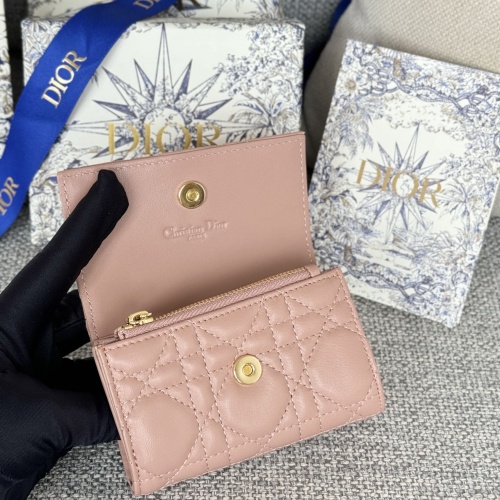 Replica Christian Dior AAA Wallets For Women #1230316 $85.00 USD for Wholesale