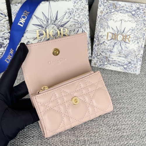 Replica Christian Dior AAA Wallets For Women #1230317 $85.00 USD for Wholesale