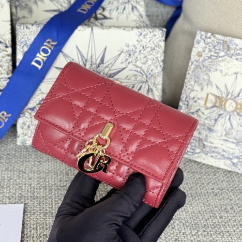 Wholesale Christian Dior AAA Wallets For Women #1230318 $85.00 USD, Wholesale Quality Replica Christian Dior AAA Wallets