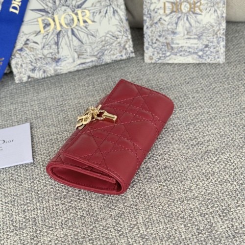 Replica Christian Dior AAA Wallets For Women #1230318 $85.00 USD for Wholesale