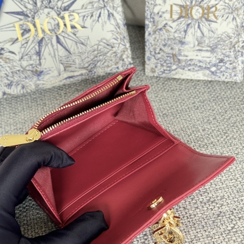 Replica Christian Dior AAA Wallets For Women #1230318 $85.00 USD for Wholesale