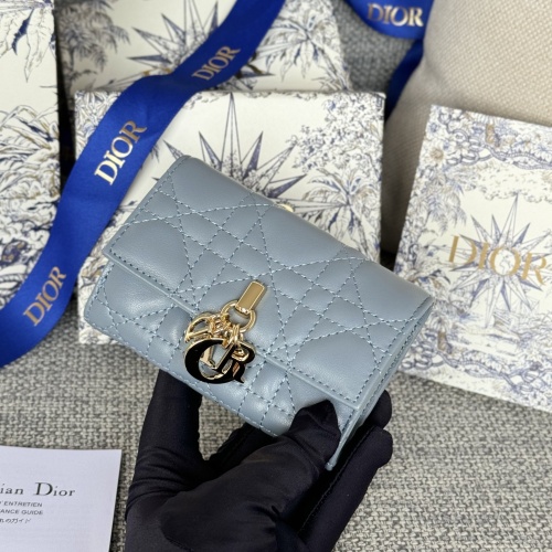 Wholesale Christian Dior AAA Wallets For Women #1230319 $85.00 USD, Wholesale Quality Replica Christian Dior AAA Wallets