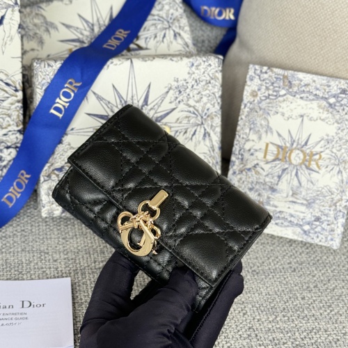 Wholesale Christian Dior AAA Wallets For Women #1230321 $85.00 USD, Wholesale Quality Replica Christian Dior AAA Wallets